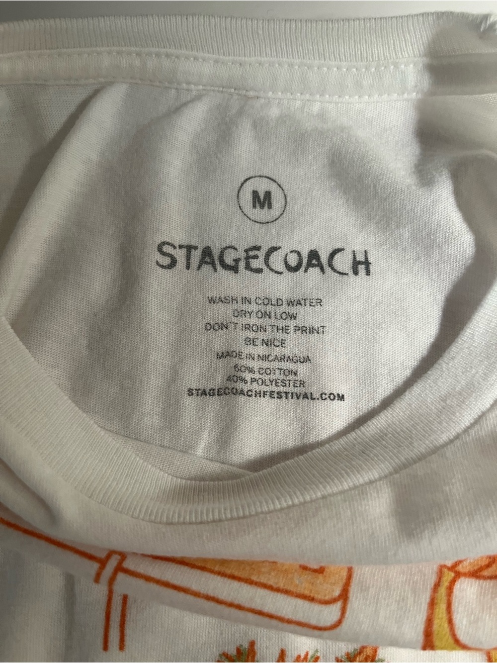 STAGECOACH 🤠 music festival crop top tee size M 🤠🤠 - Picture 3 of 5